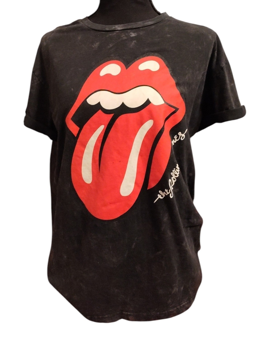 Stonewash/Bleachwash Rolling Stones Tee